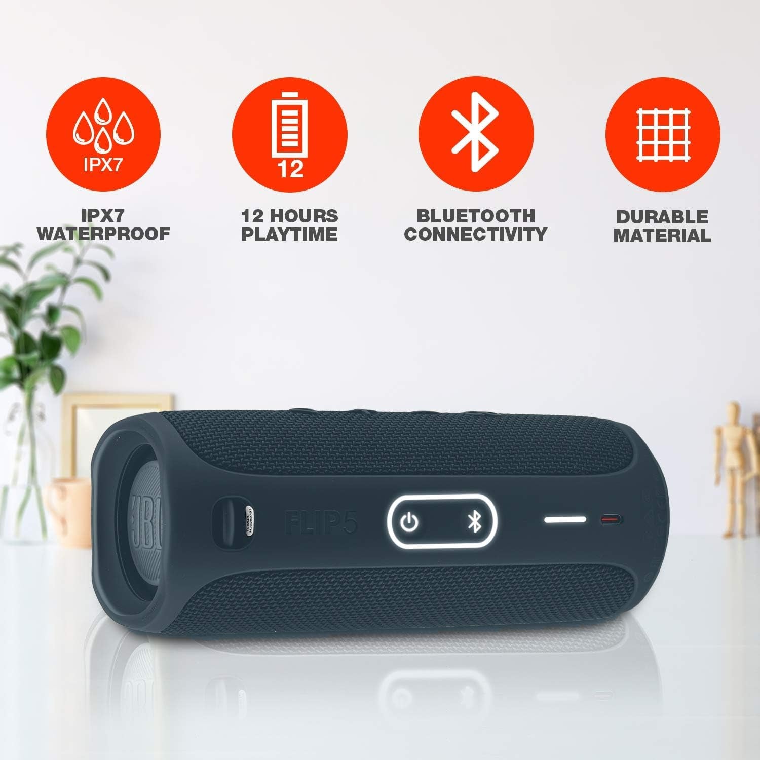 JBL Flip 5: Waterproof Portable Wireless Bluetooth Speaker